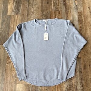 Vila Milano lightweight Elbow Sleeve Sweater
Color Blissful Blue Size S